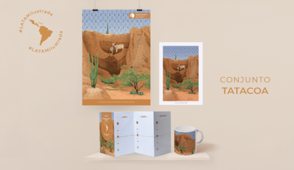 Kit LATAM ilustrada